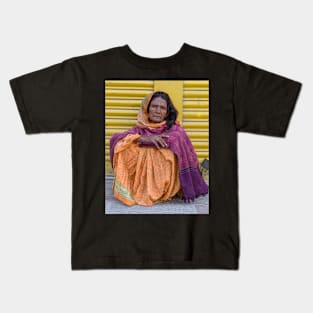 Nepali Woman. Kids T-Shirt